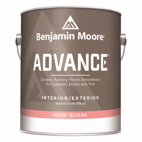 BENJAMIN MOORE PAINT STOP A premium quality, waterborne alkyd that delivers the desired flow and leveling characteristics of conventional alkyd paint with the low VOC and soap and water cleanup of waterborne finishes.
Ideal for interior doors, trim and cabinets.
boom