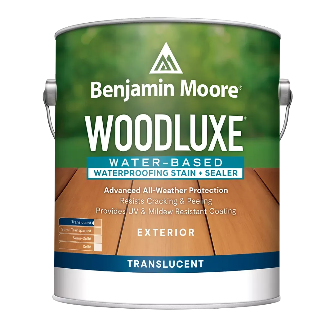 BENJAMIN MOORE PAINT STOP With advanced waterborne technology, is easy to apply and offers superior protection while enhancing the texture and grain of exterior wood surfaces. It’s available in a wide variety of opacities and colors.boom